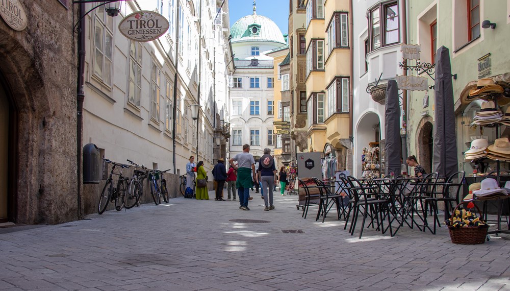 Die Hofgasse wurde im April abgeschlossen und erstrahlt in neuem Glanz.
