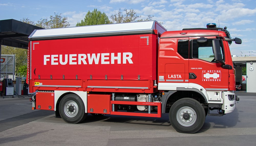 Das neue LAST ist für Einsätze im Gelände, aber auch im Stadtgebiet geeignet – etwa bei Hochwasser.