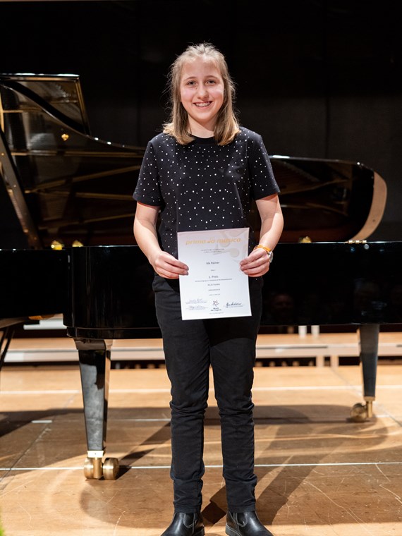 Die Oboistin Ida Rainer errang beim Bundeswettbewerb von „prima la musica 2025“ den ersten Preis.