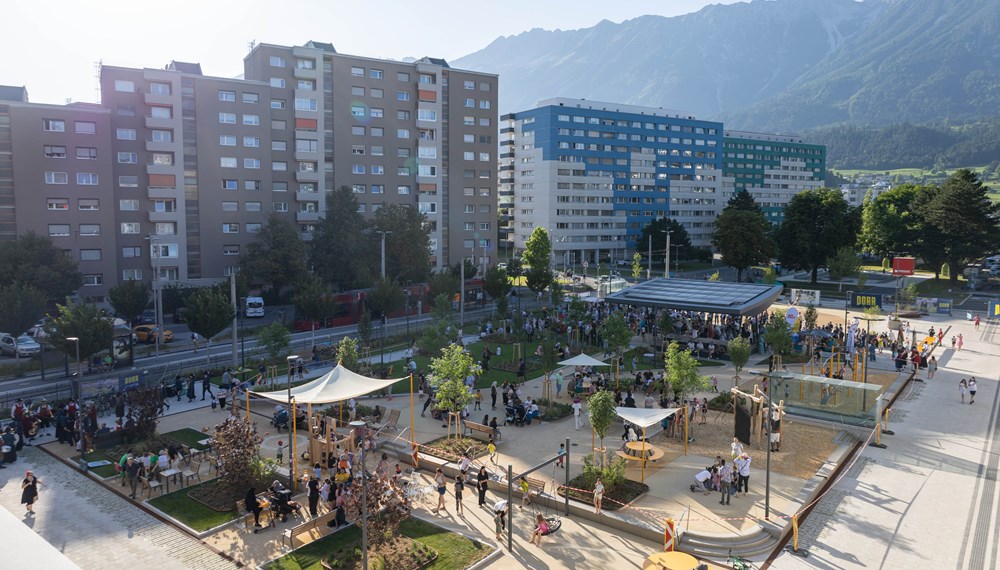 Am 24. Juni wurde der neugestaltete DDr.-Alois-Lugger-Platz feierlich eröffnet.