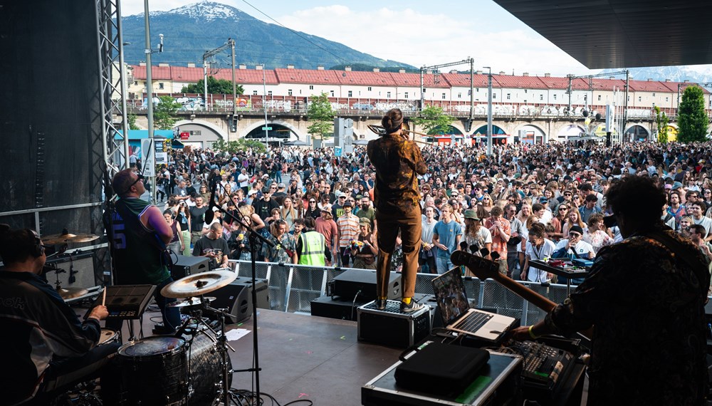 Innsbruck feiert Musik – hier beim Bogenfest, das zuletzt 40.000 BesucherInnen anzog.