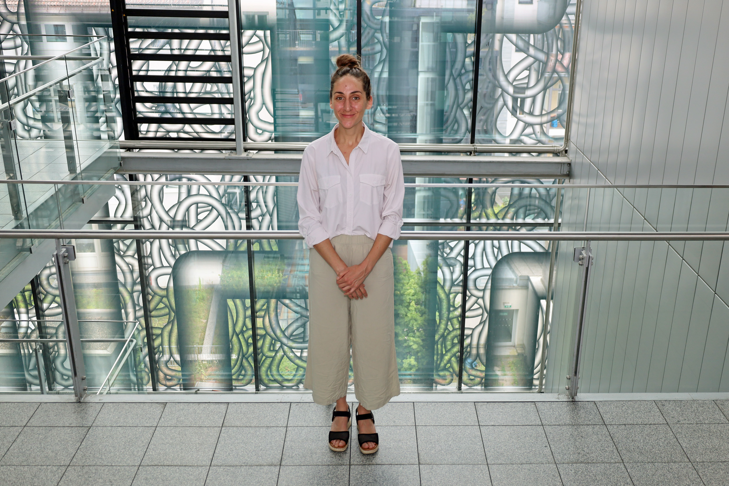 Die diesjährige UNO-Stipendiatin Yasmine Haddad.