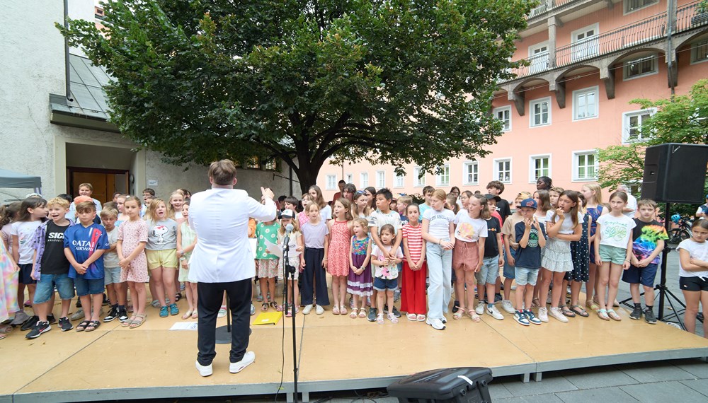 Der Kinderchor probt ab 25. September in der Musikschule.