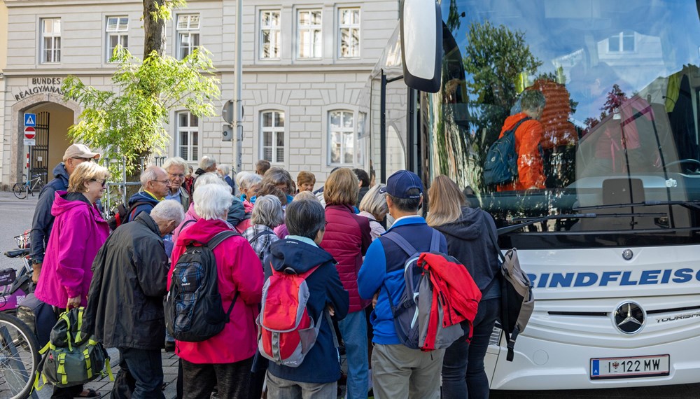 Bis morgen Donnerstag, 4. September, haben SeniorInnen wieder Gelegenheit, kostenlose Ausflüge in die umliegende Bergwelt zu unternehmen.