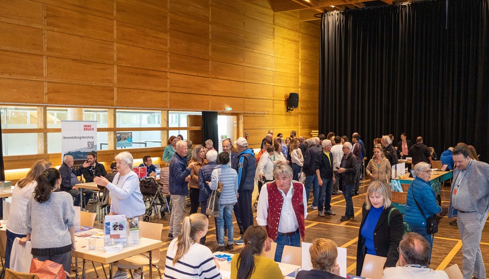 Die Veranstaltung im Olympischen Dorf im September war bisher am besten besucht. Die BürgerInnen nehmen das Infoformat des Magistrats zunehmend sehr gut an.