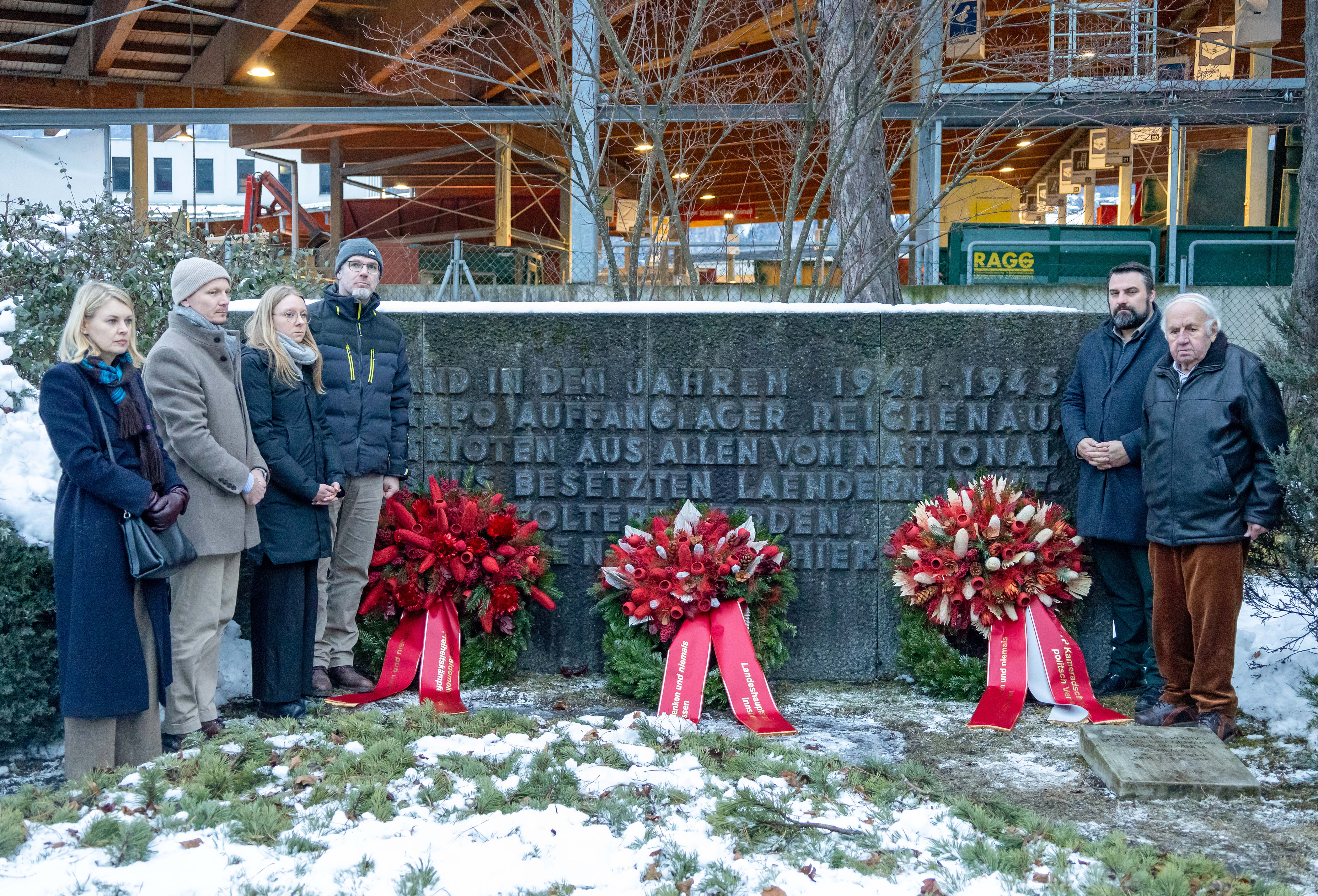 Lager Reichenau: Gedenktag und Gedenkort