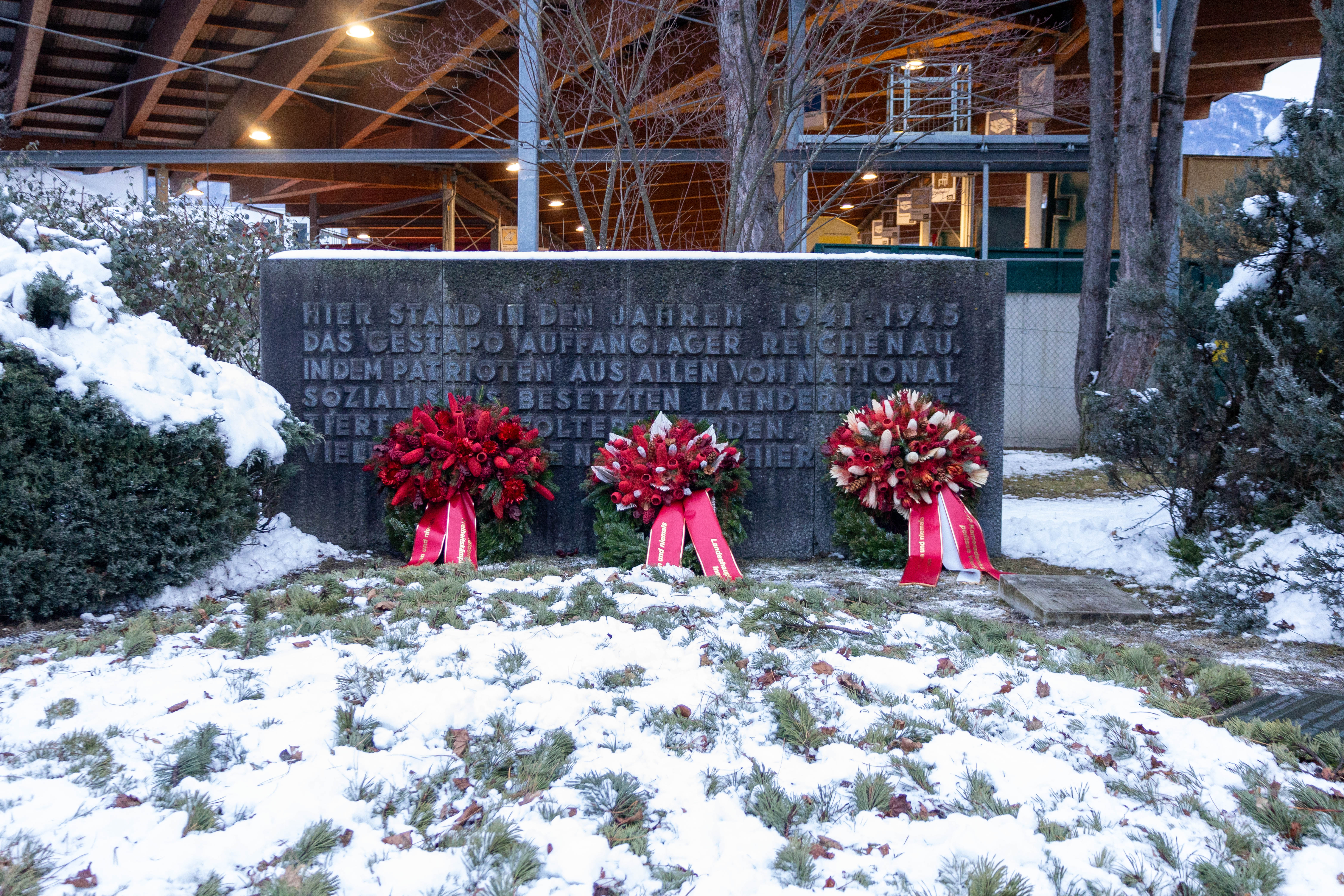 Das bestehende Mahnmal Reichenau wird künftig durch den neuen Gedenkort Reichenau ergänzt.