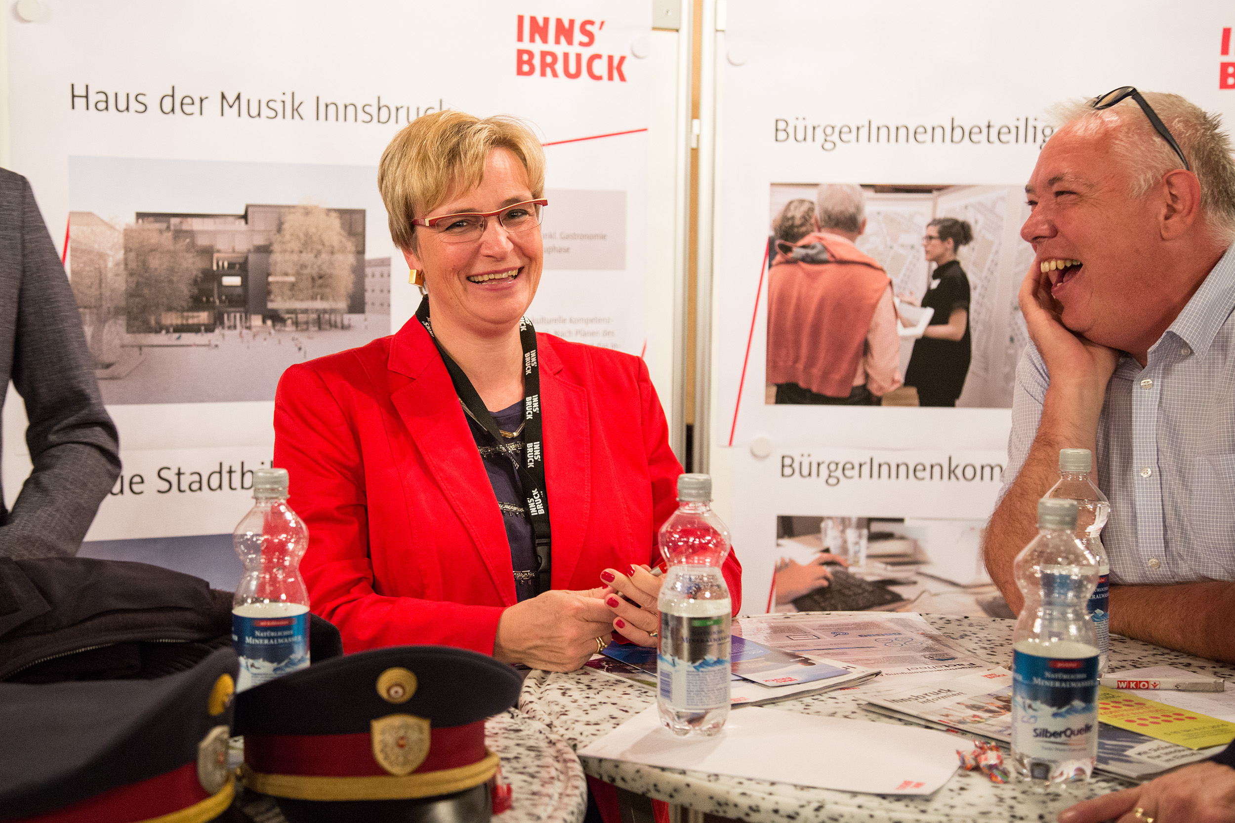 Impressionen von der Abendveranstaltung beim Stadtteiltag Sieglanger