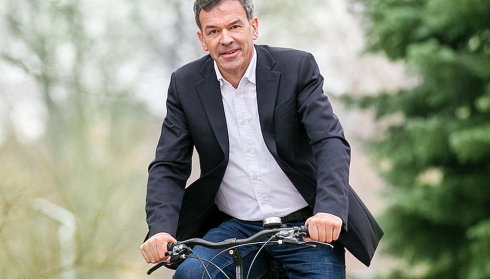 Bürgermeister radeln