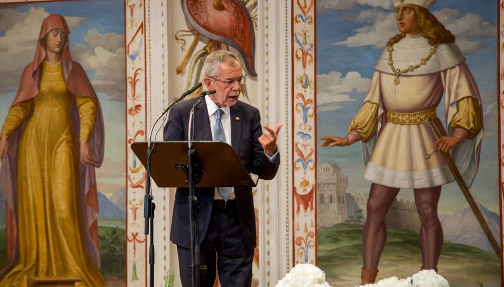 Impressionen der Eröffnung der 42. Festwochen der Alten Musik durch Bundespräsident Alexander van der Bellen.