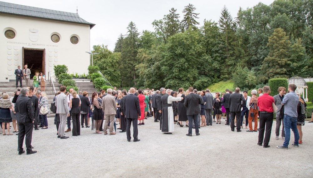 Impressionen der Eröffnung der 42. Festwochen der Alten Musik durch Bundespräsident Alexander van der Bellen.